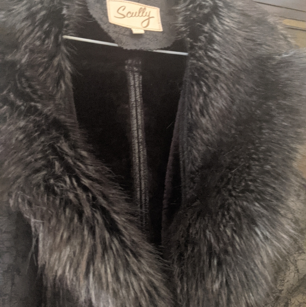 Faux Shearling vest